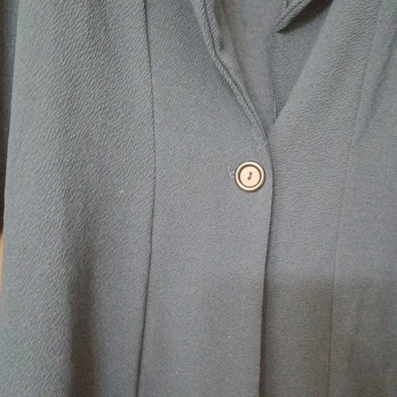 Prettylittlething  single button front teal Blazer NWT - Picture 4 of 7